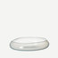 Handmade Handblown Glass Salad Bowl by Michael Ruh, Alabaster