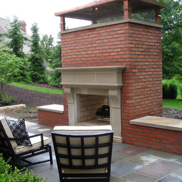 Cambridge Cast Stone Fireplace Mantel