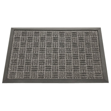 Wellington Carpet Matting, Entry Rug, Charcoal