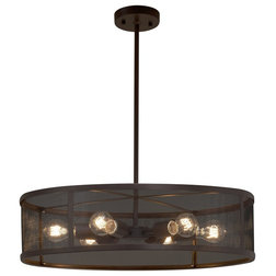 Industrial Pendant Lighting by Justice Design Group LLC
