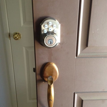Deadbolt Keypad Lock Installation