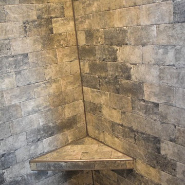 San Francisco Lombard Tile W/ Merit Light Gray Mosaic Floor