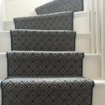 Alternative Quirky Carpet Installation to Stairs