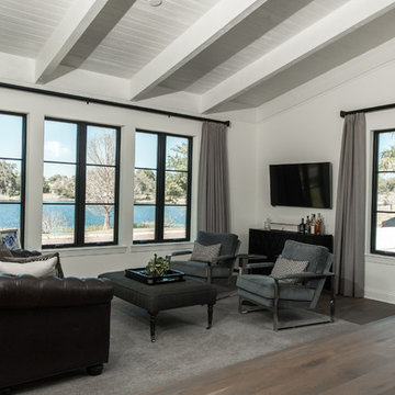 Solid White Oak Flooring - Living Room - 1