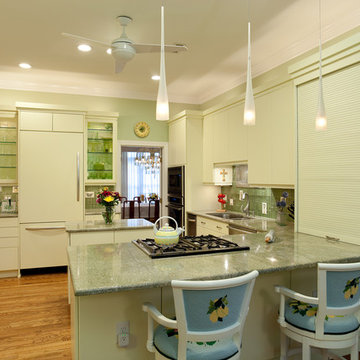 Citrus and Sage Transitional Kitchen