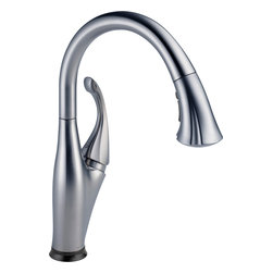 Delta Addison&reg; Single Handle Pull-Down Kitchen Faucet with Touch2O&reg; Technology - Kitchen Faucets