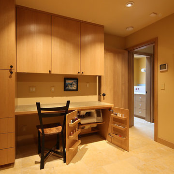 Built-In Sewing Nook