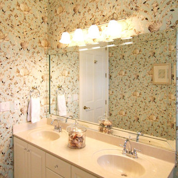 AFTER - Bathroom in 80's Florida Home