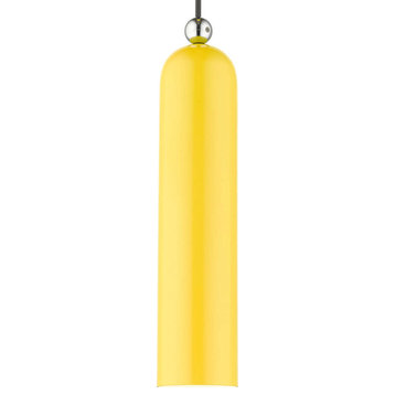 Livex Lighting 46751 Ardmore 5"W Mini Pendant - Shiny Yellow