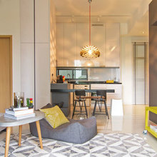 Houzz Tour: A Designer Personalises his Cookie-Cutter Condo