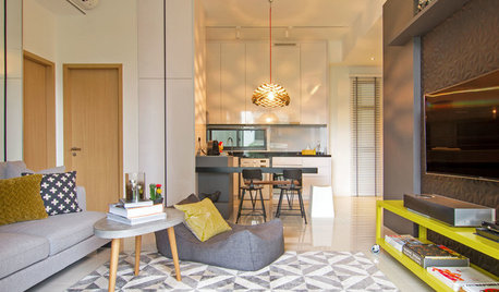 Houzz Tour: A Designer Personalises his Cookie-Cutter Condo