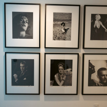 Framing & Art Installation - Black and white photographs
