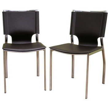 Dining Chair in Brown (Set of 2)