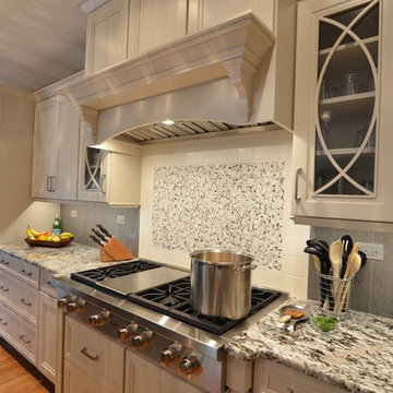 Elegant Transitional "L Shaped" Kitchen in Wheaton by Adam Hartig AKBD