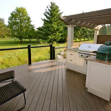 outdoor grill area