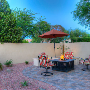East Linda Lane Irrigation, Sod, Landscape Lighting, Paver & Plant Installation