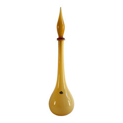 Empoli Amber Floor Decanter - Vases
