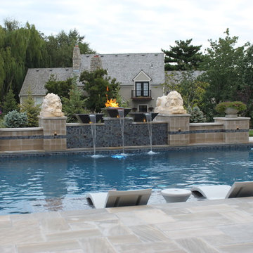 Complete Backyard Makeover with Pool Design
