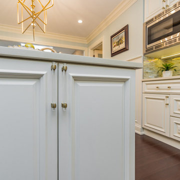 Painted White Kitchen Cabinets