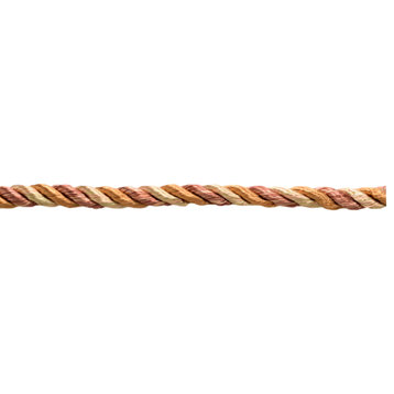 Twisted 3-ply Rope Cord Trim, Color# PR21 - Sunstone Orange [24 Yards]
