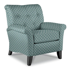 Thorne High Leg Recliner by La-Z-Boy shown in Caribbean - Products