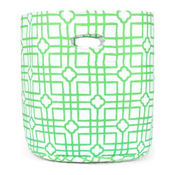 Isabelle Green Storage Tote - Products