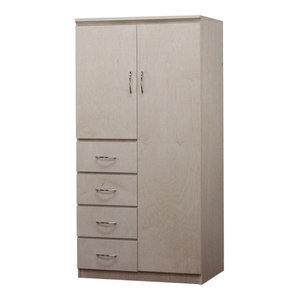 Flat Iron Armoire 24x36x72 Modern Armoires And Wardrobes By