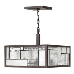 Mondrian 4 Light Chandelier - Chandeliers