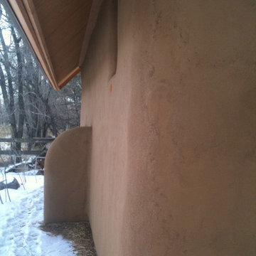North Boulder Adobe strawbale hybrid