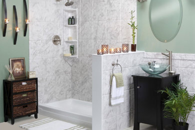 Inspiration for a bathroom remodel in Atlanta