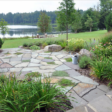 Irregular Bluestone Patio
