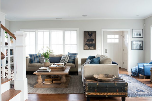Beach Style Living Room by Bensonwood