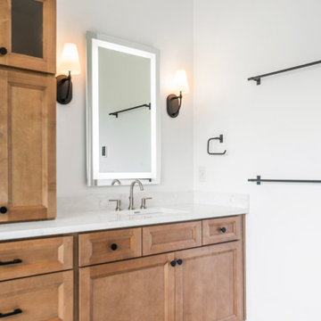 Three-Bathroom Remodel — Geist, Fishers, IN
