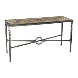 Omega Console by Charleston Forge - Side Tables And End Tables