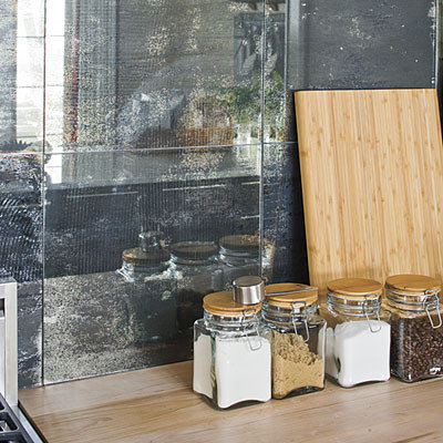 Antique mirror backsplash ideas, pictures, remodel and decor