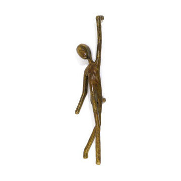 Pull 7.5" Stainless Bronze and Cabinet Drawer/Door Decorative Figure Pull