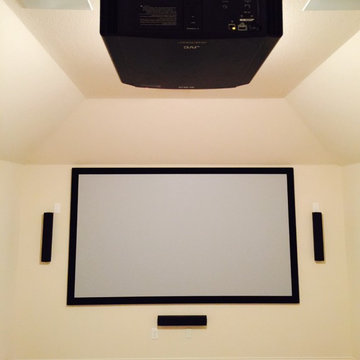 Simple HOme theater design