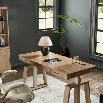 Minimalist Home Office Inspirations: Experience Elegance with Ark EL in Your Wor