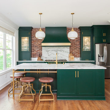 French Industrial Cafe: A European Inspired Kitchen in the Lowcountry