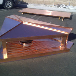 Copper Chimney Caps, Shrouds and Pots - Products