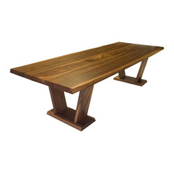 16 Degree Walnut Dining Table - Dining Tables