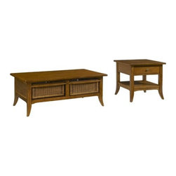 Kincaid 2890-33 Treasures Rectangular Cocktail Table - Coffee Tables
