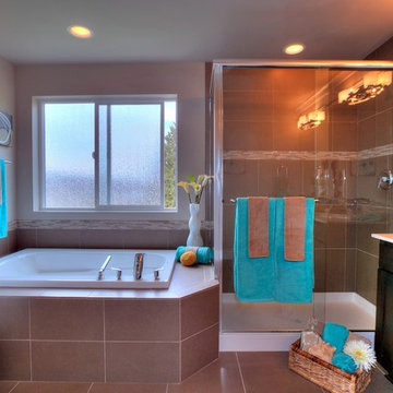23. Master Bath. The Vancouver Floor Plan by JayMarc Homes