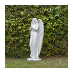 47" Tall Indoor/Outdoor Praying Angel Statue Yard Art Decoration