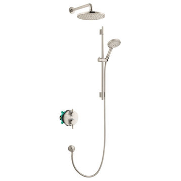 Hansgrohe 04915 Raindance S Thermostatic Shower System - Brushed Nickel