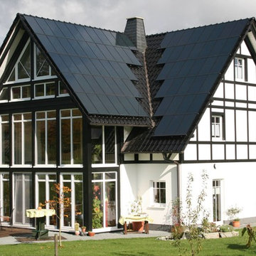 Haus Bremerich - Vier-Giebel-Haus mit Fachwerk und Wintergarten