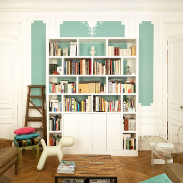 Un appartement parisien orignal et raffiné - Projet Rivoli