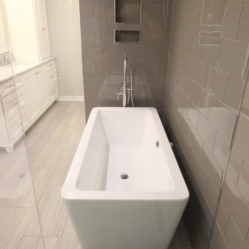 Modern Meets Classic Bathroom