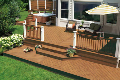 Elegant deck photo in New York