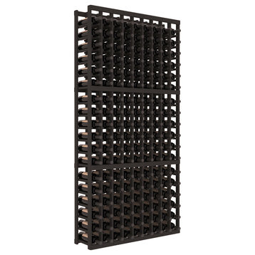 9 Column Standard Wine Cellar Kit, Pine, Black